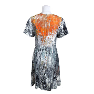 Unisex Hálo - Schiffon dress, size 38 - Gray (3)