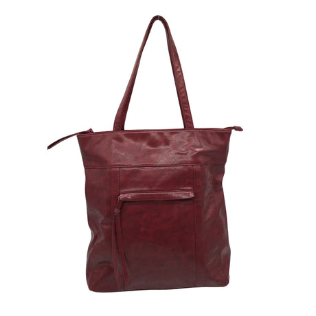 Unisex OVS - Handbag, size Maxi - Wine red (2)