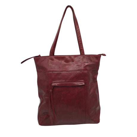 Unisex OVS - Handbag, size Maxi - Wine red ()