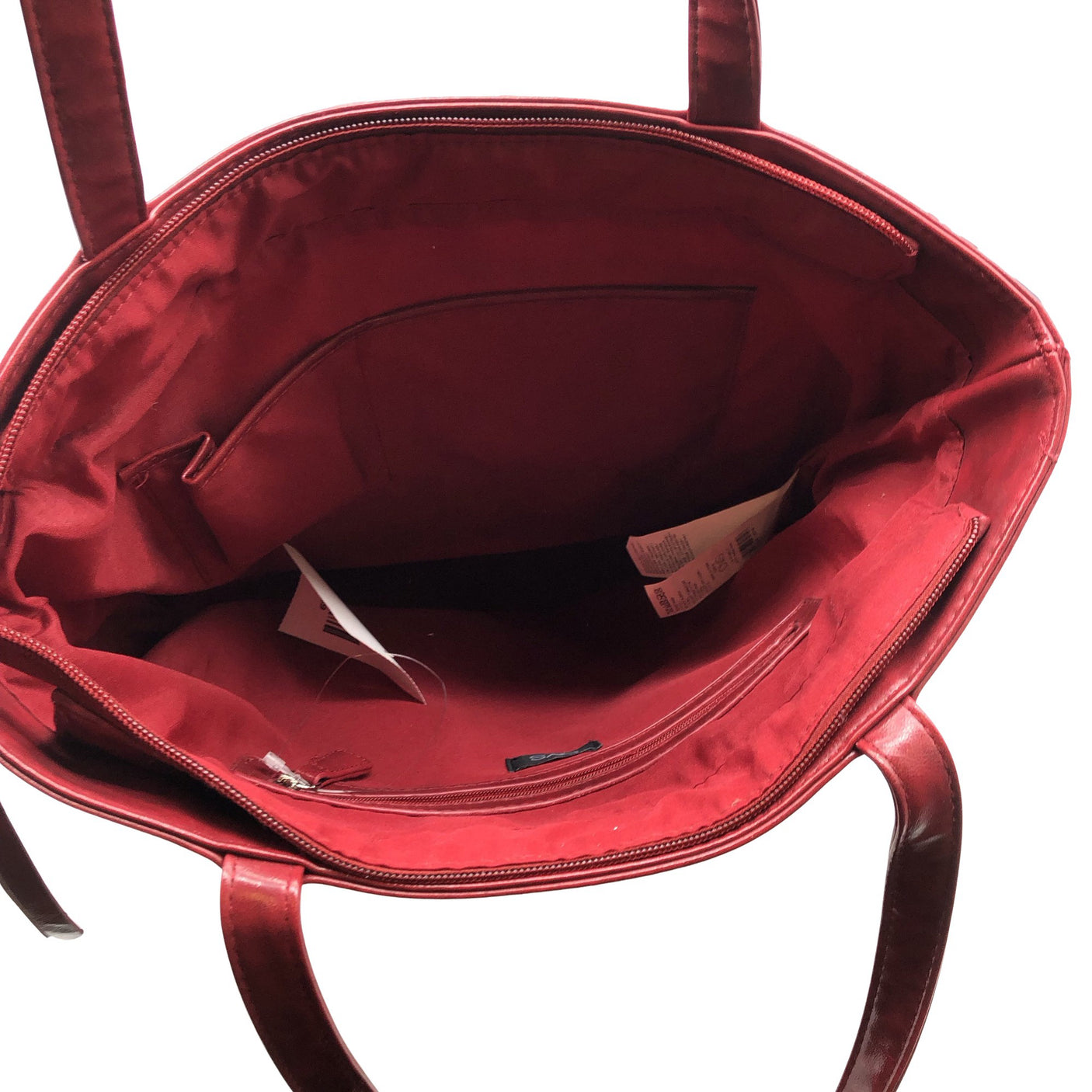 Unisex OVS - Handbag, size Maxi - Wine red (3)