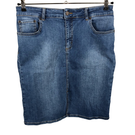 Unisex Boomerang - Denim skirt, size 40 - Blue ()