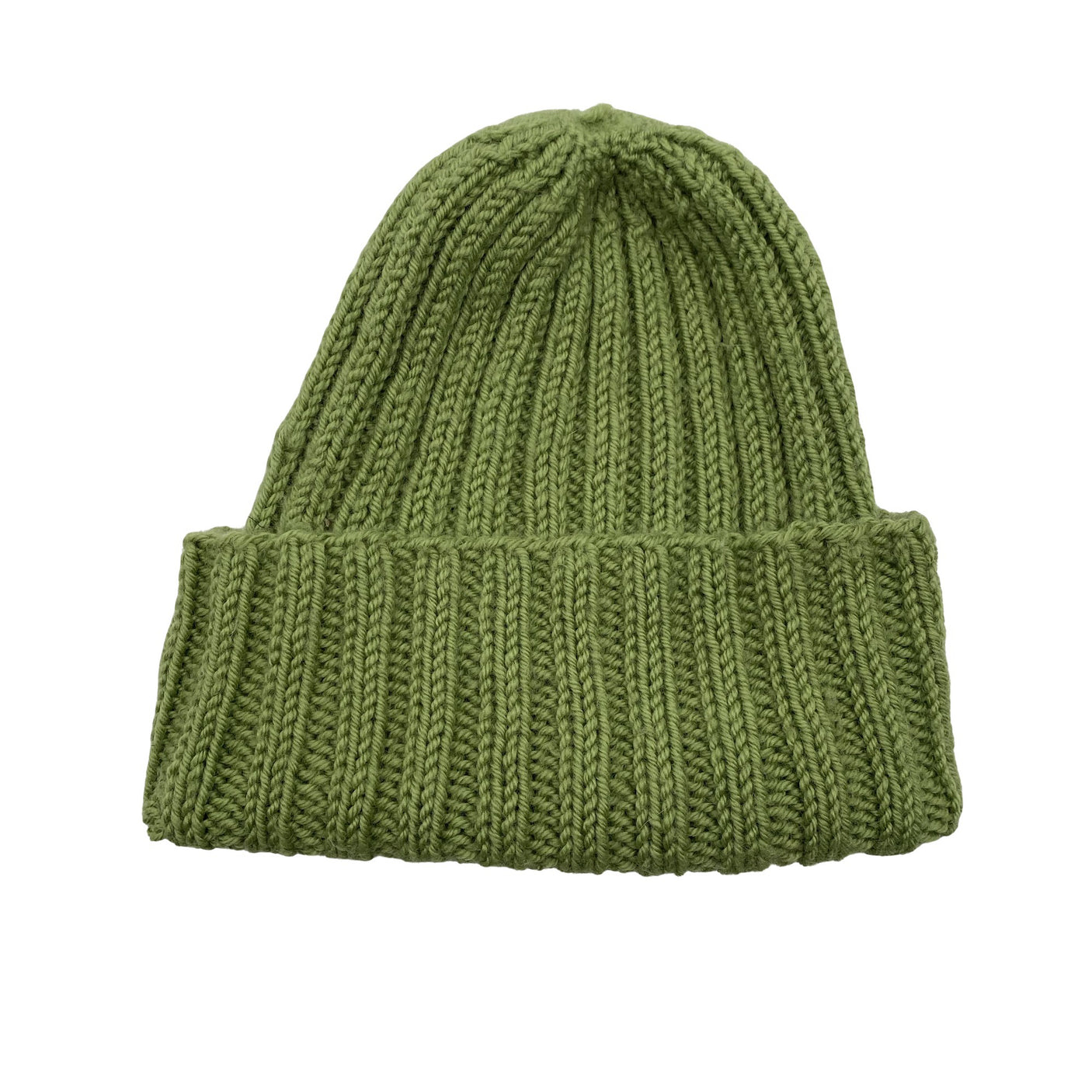 Unisex Handmade - Winter beanie, size 46 - 48 cm - Green (1)