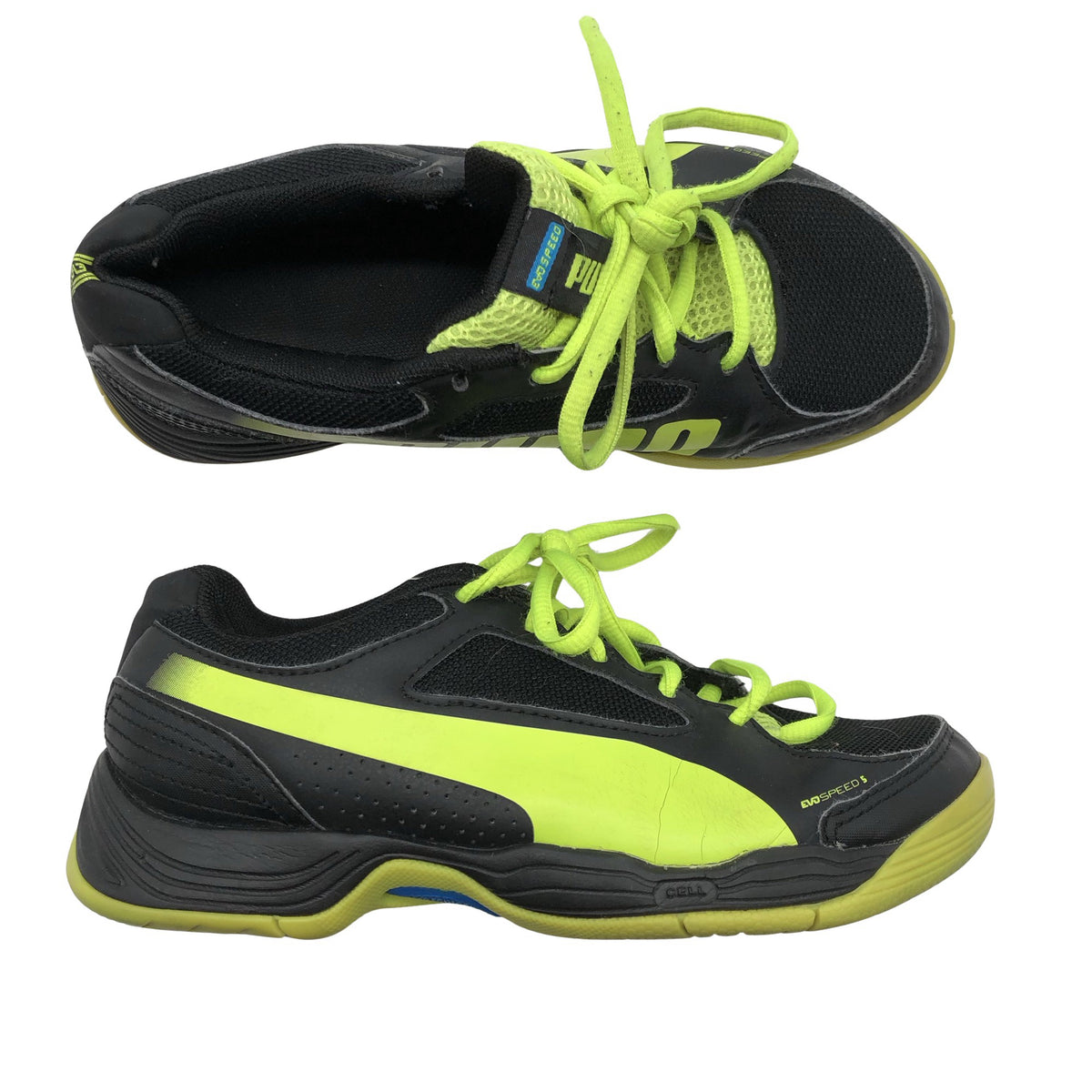 Unisex Puma - Indoor sports shoes, size 34 - Black (2)
