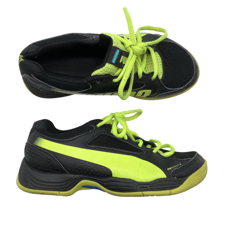 Unisex Puma - Indoor sports shoes, size 34 - Black ()