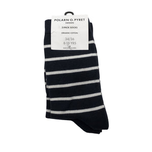 Unisex Polarn O. Pyret - Socks, size 35 - Blue (1)