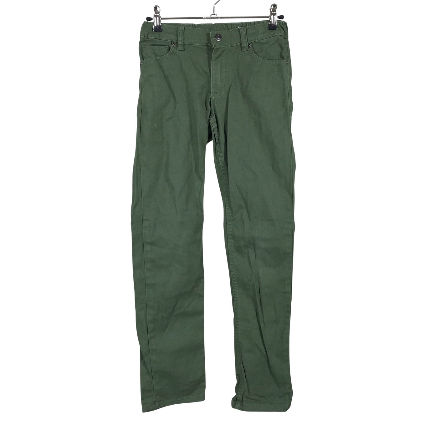 Unisex Polarn O. Pyret - Jeans, size 140 - 146 - Green (1)