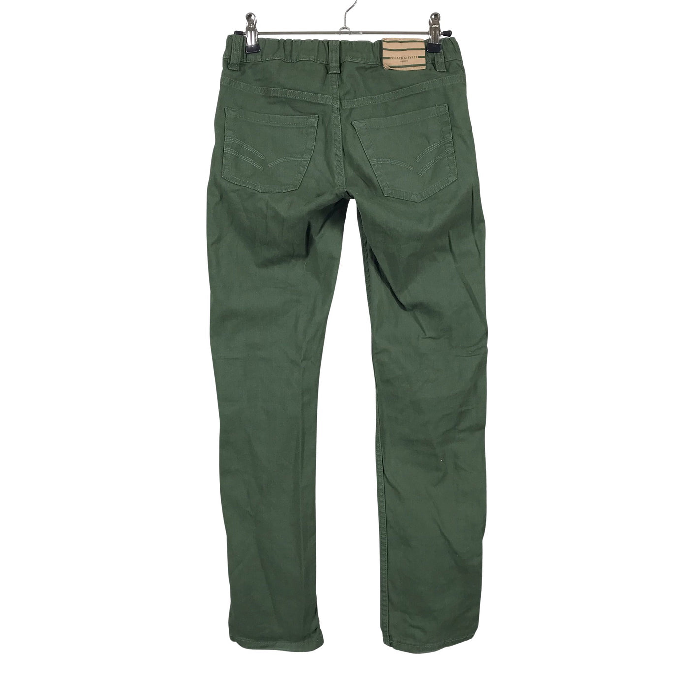 Unisex Polarn O. Pyret - Jeans, size 140 - 146 - Green (2)