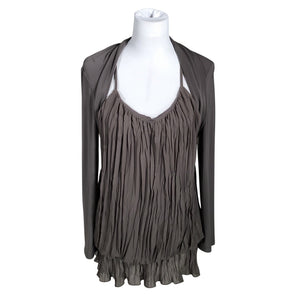 Unisex Joseph Ribkoff - Blouse, size 40 - Brown (1)
