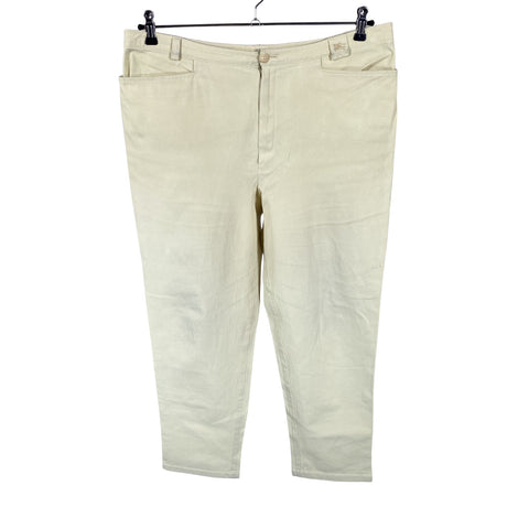 Unisex Burberrys' - Slacks, size 44 - Yellow ()