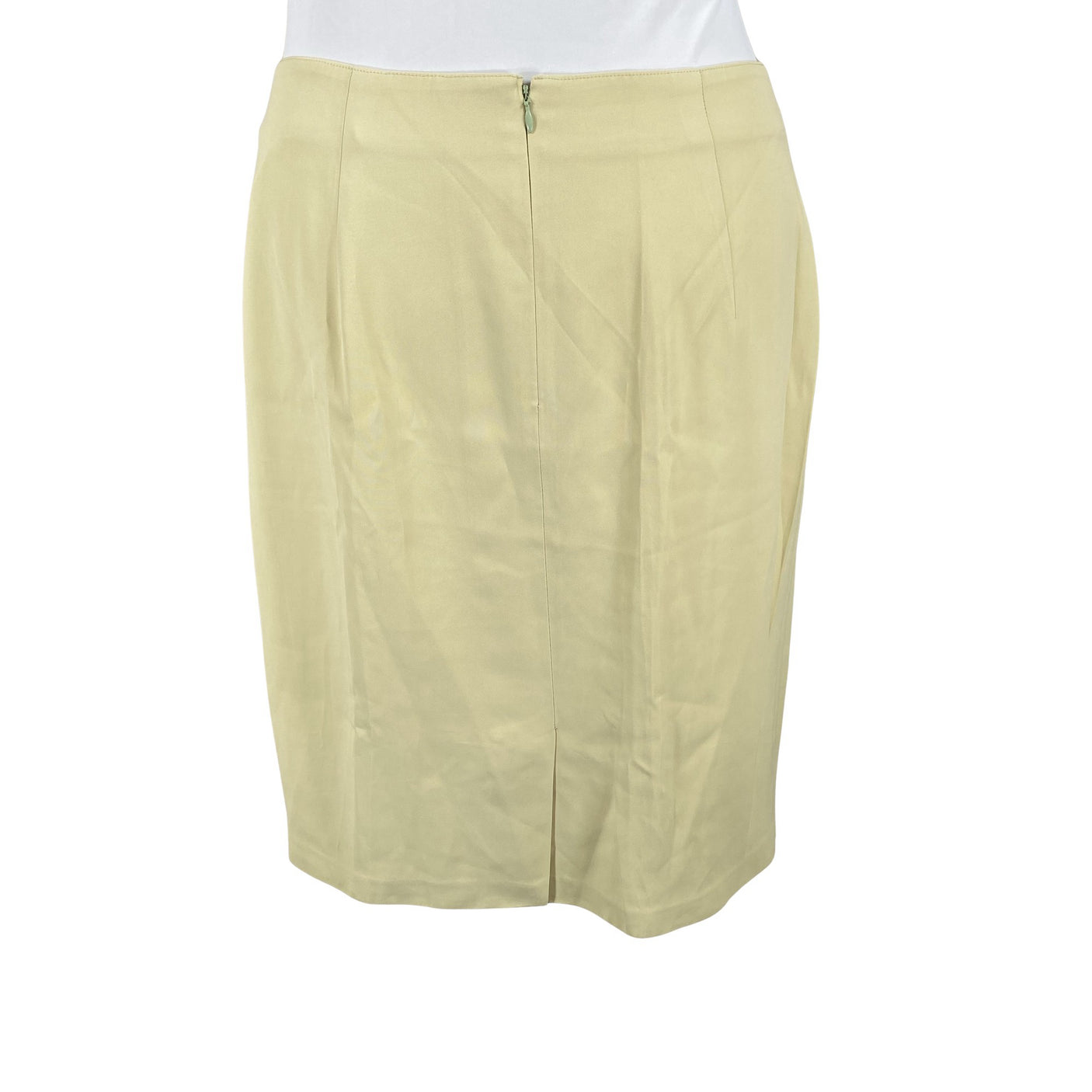 Unisex Burberrys' - Pencil skirt, size 46 - Yellow (2)