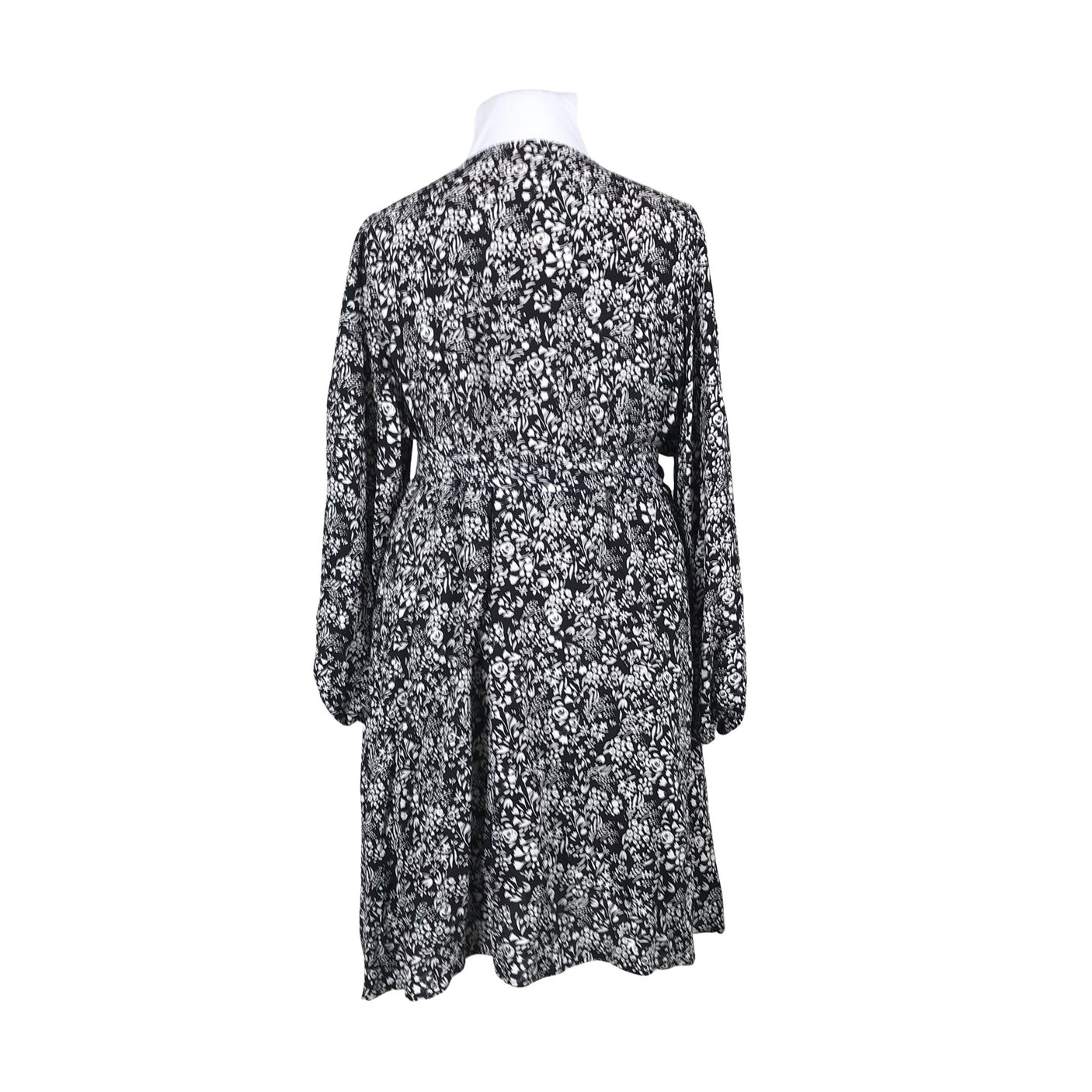 Unisex Kaiko - Schiffon dress, size 42 - Black (2)