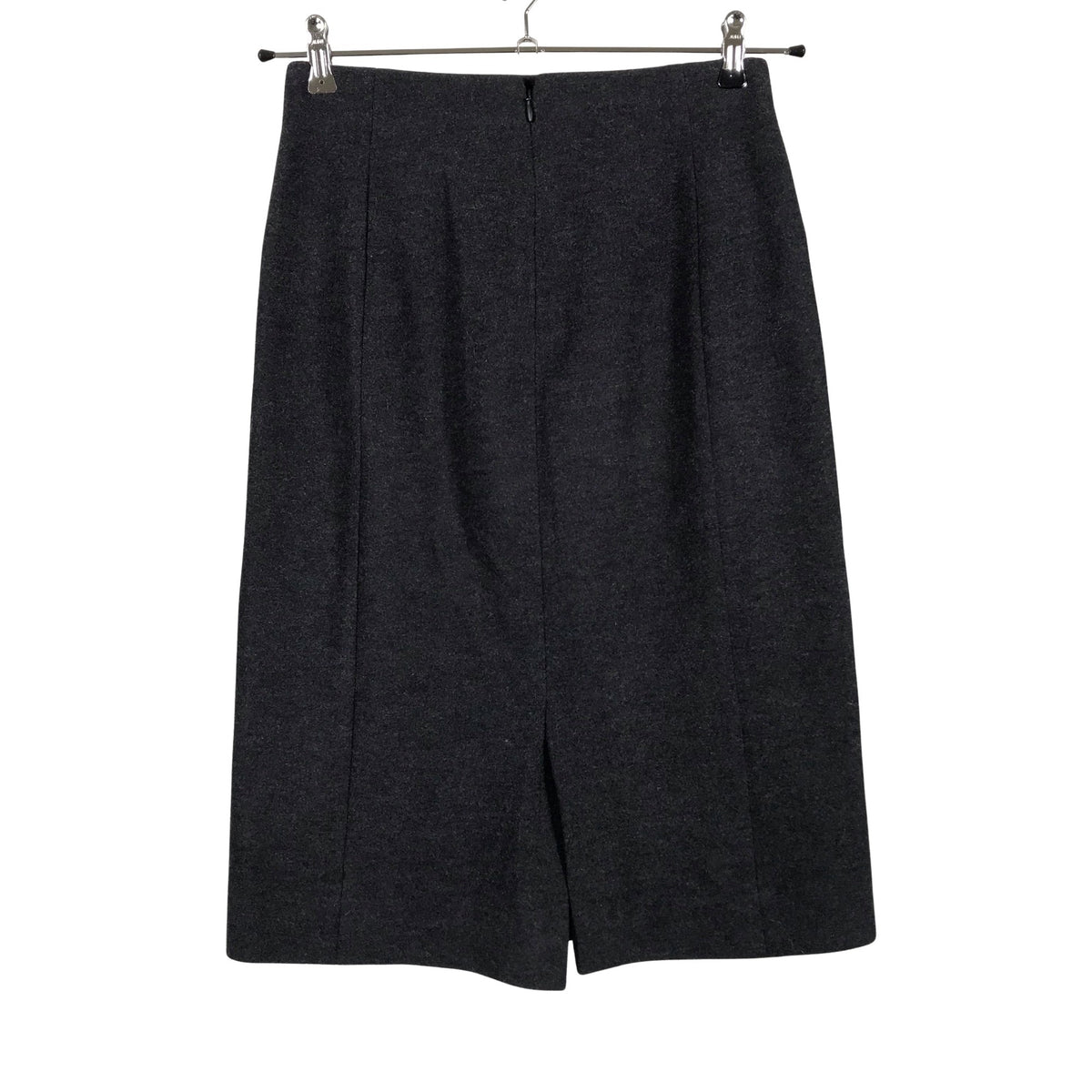 Unisex Uniqlo - Fabric skirt, size 36 - Gray (2)