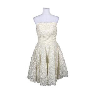 Unisex Muotikuu - Party dress, size 36 - White (1)