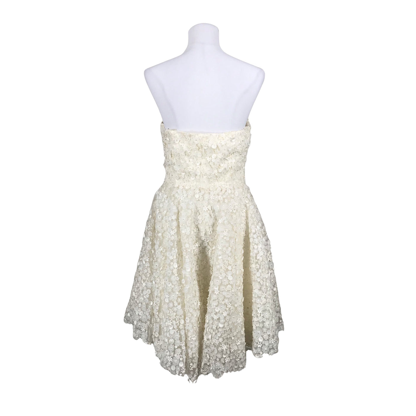 Unisex Muotikuu - Party dress, size 36 - White (3)