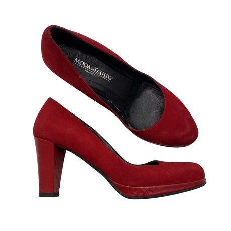 Unisex Moda di Fausto - High heels, size 39 - Red ()