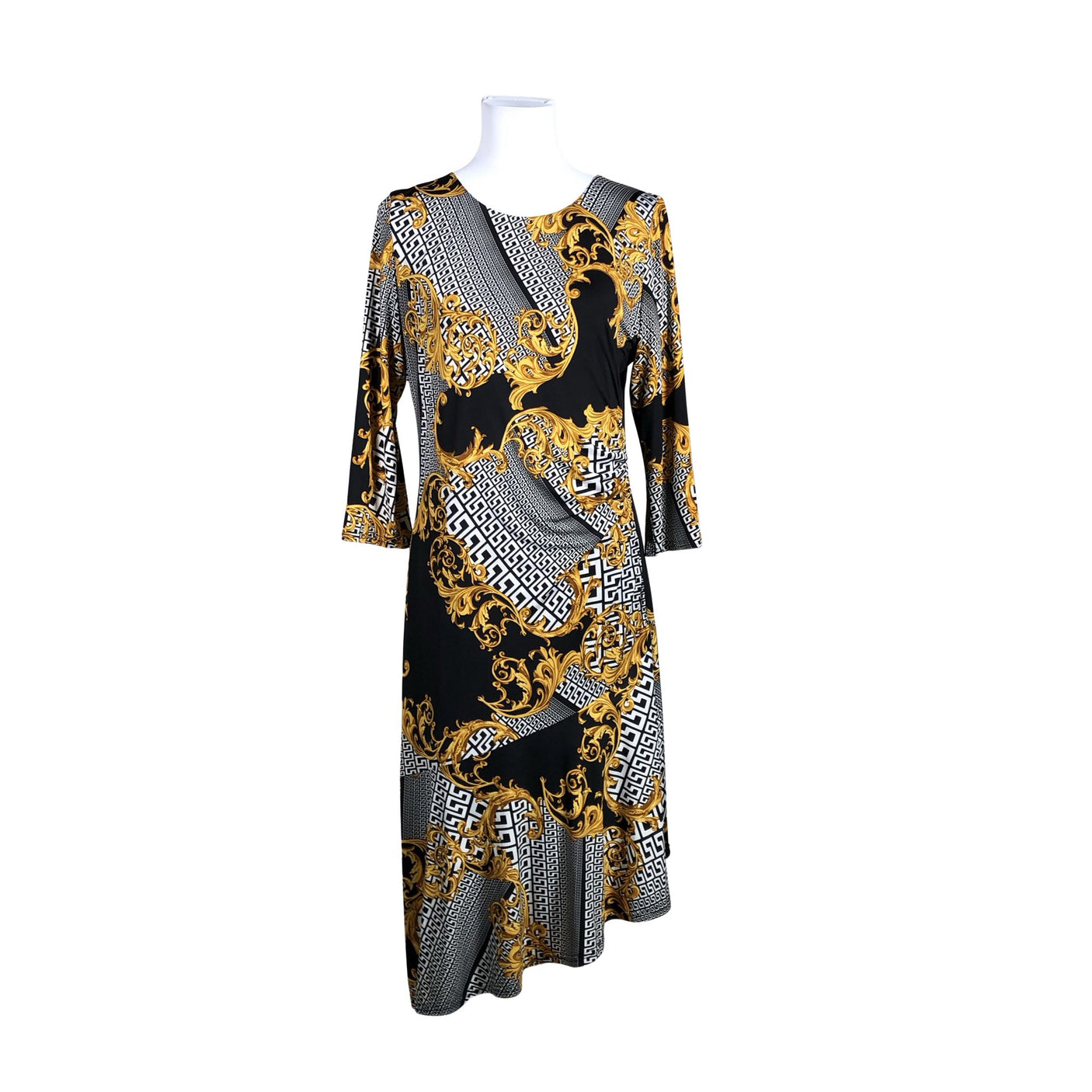 Unisex Alba Moda - Tricot dress, size 38 - Black (1)