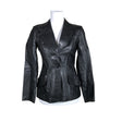 Unisex Kristiina Kiilavirta - Leather jacket, size 34 - Black ()