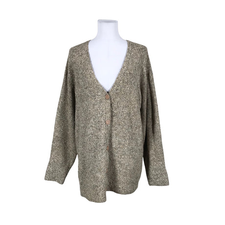 Unisex Tweeds - Cardigan, size 36 - Brown ()