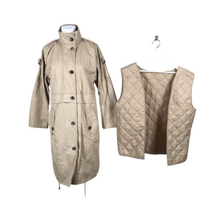Unisex Marks&Spencer - Trench coat, size 38 - Brown (3)