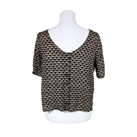 Unisex Rodebjer - Short-sleeved blouse, size 34 - Beige (2)