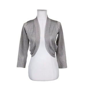 Unisex Anna Field - Knit bolero jacket, size 36 - Gray (1)