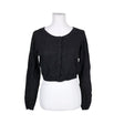 Unisex Naf Naf - Knit bolero jacket, size 40 - Gray ()