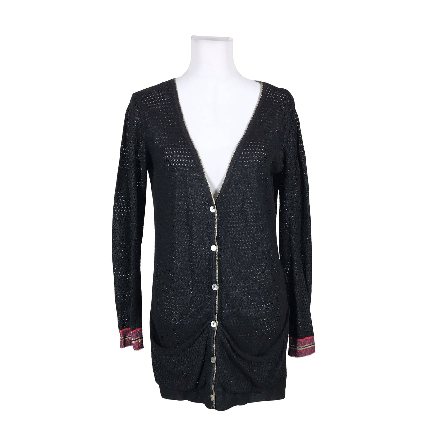 Unisex Custo Barcelona - Cardigan, size 36 - Black (1)