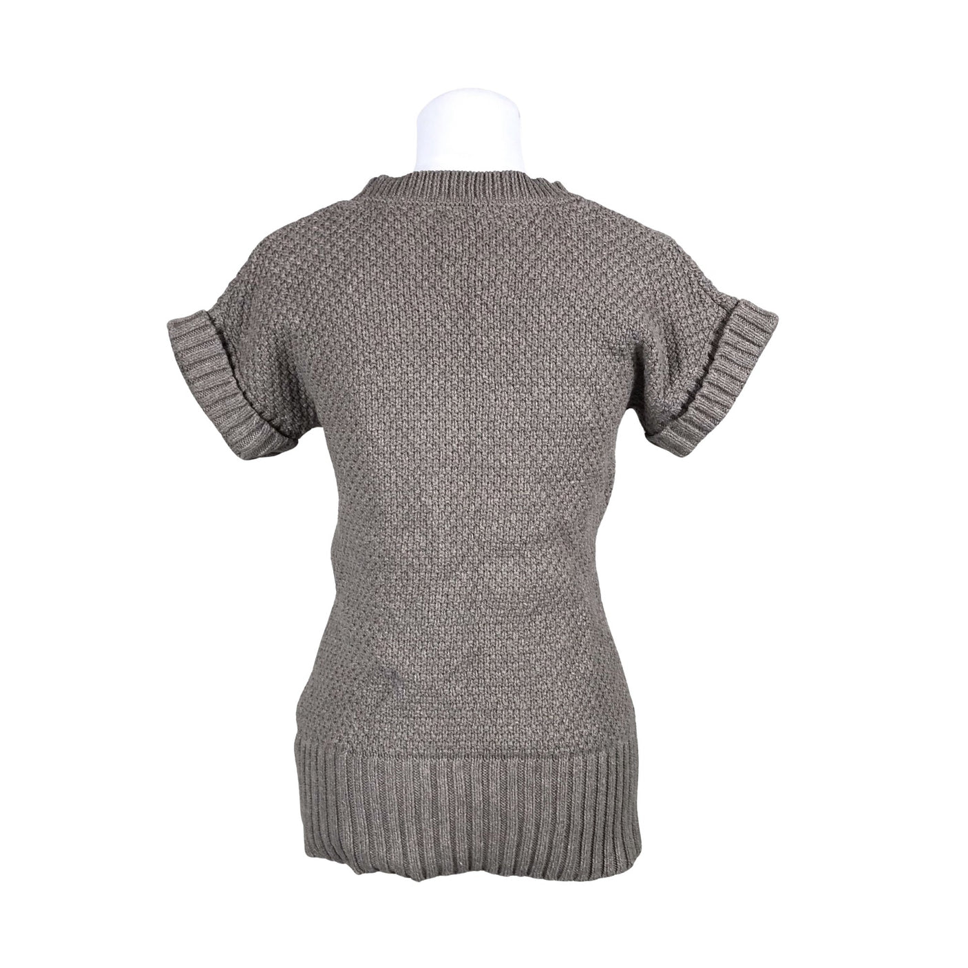 Unisex Massimo Dutti - Cardigan, size 38 - Brown (2)