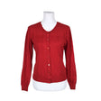 Unisex Your Face - Cardigan, size 34 - Red ()