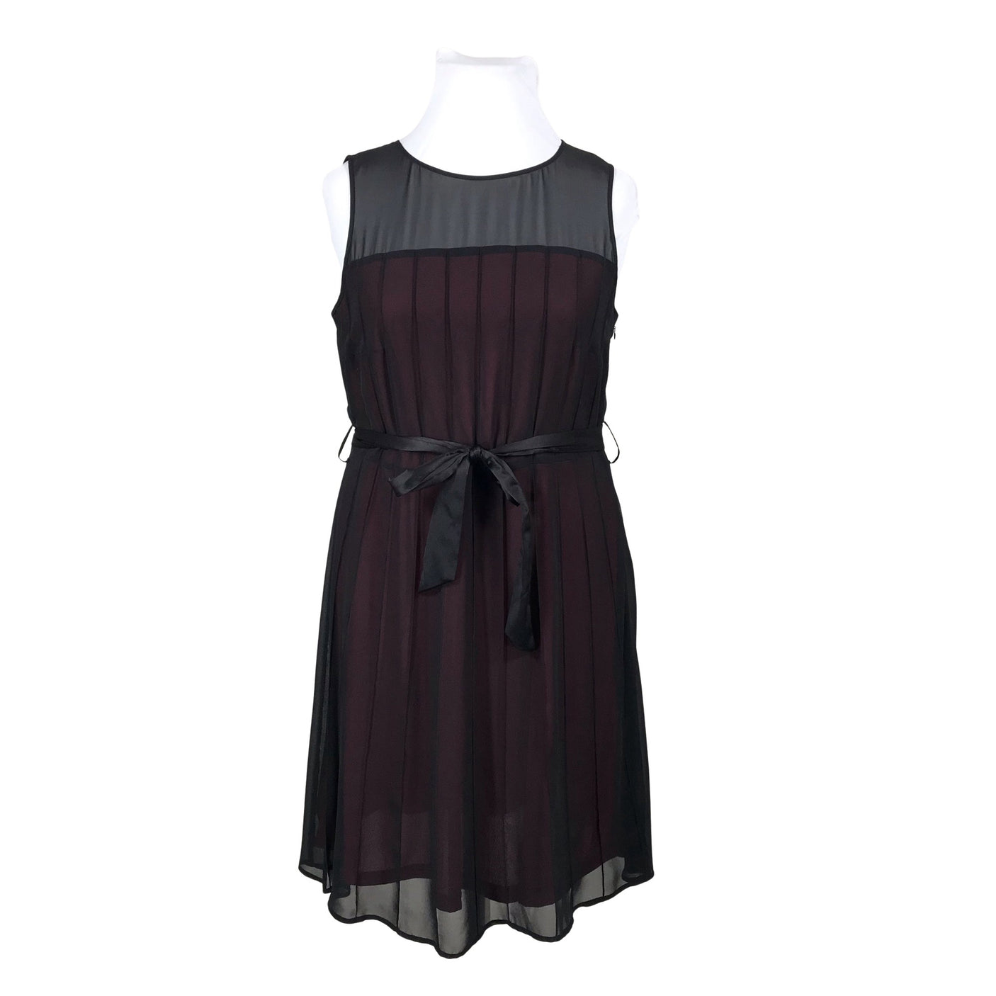 Unisex Esprit - Schiffon dress, size 44 - Black (1)