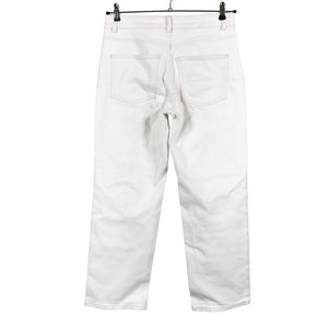 Unisex Lindex - Jeans, size 38 - Natural white (2)