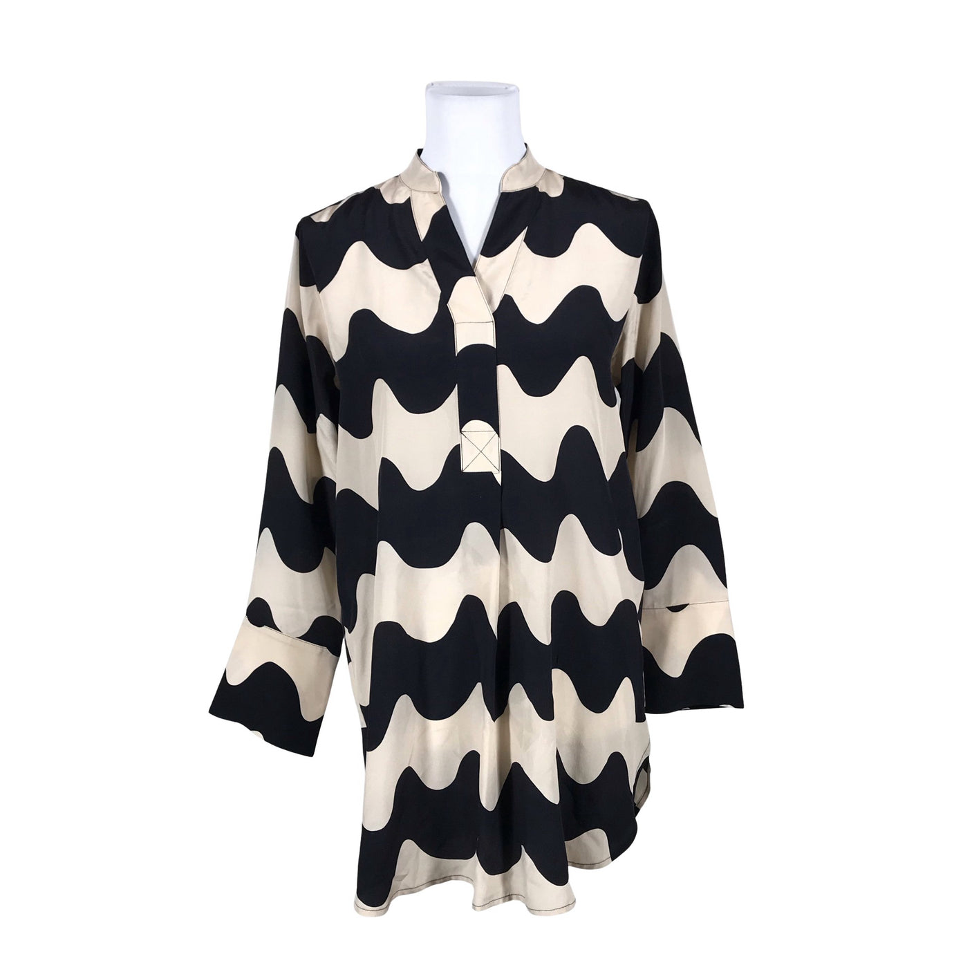 Unisex Marimekko - Schiffon tunic, size 36 - Beige (1)