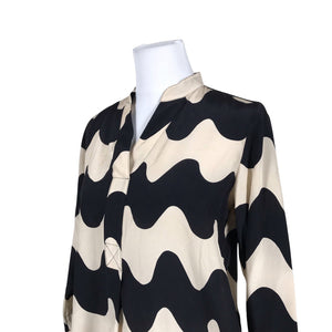 Unisex Marimekko - Schiffon tunic, size 36 - Beige (2)