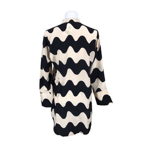 Unisex Marimekko - Schiffon tunic, size 36 - Beige (3)