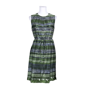 Unisex Hugo Boss - Schiffon dress, size 38 - Green (1)