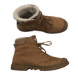 Unisex Palladium - Ankle boots, size 45 - Brown ()