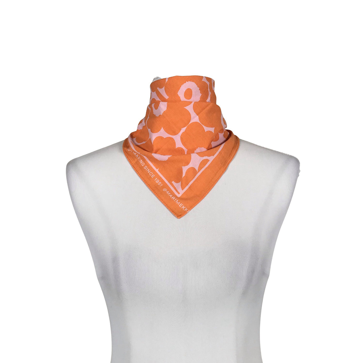 Unisex Marimekko - Scarf, size Mini - Orange (1)