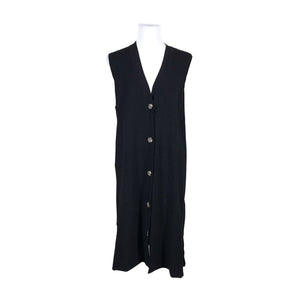 Unisex Kaffe - Knit vest, size 38 - Black (1)
