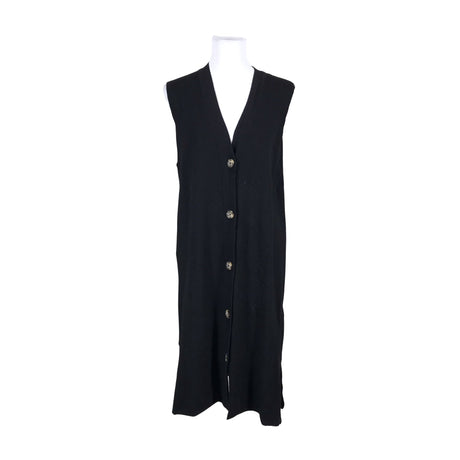 Unisex Kaffe - Knit vest, size 38 - Black ()