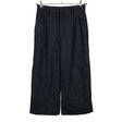 Unisex even if - Straight leg trousers, size 38 - Black ()