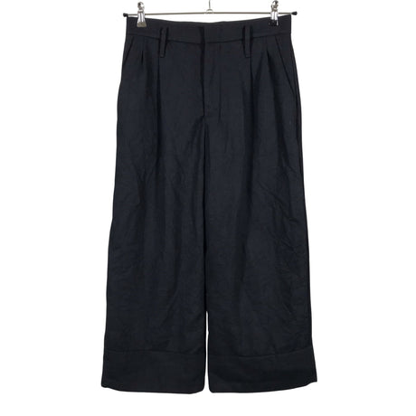 Unisex even if - Straight leg trousers, size 38 - Black ()