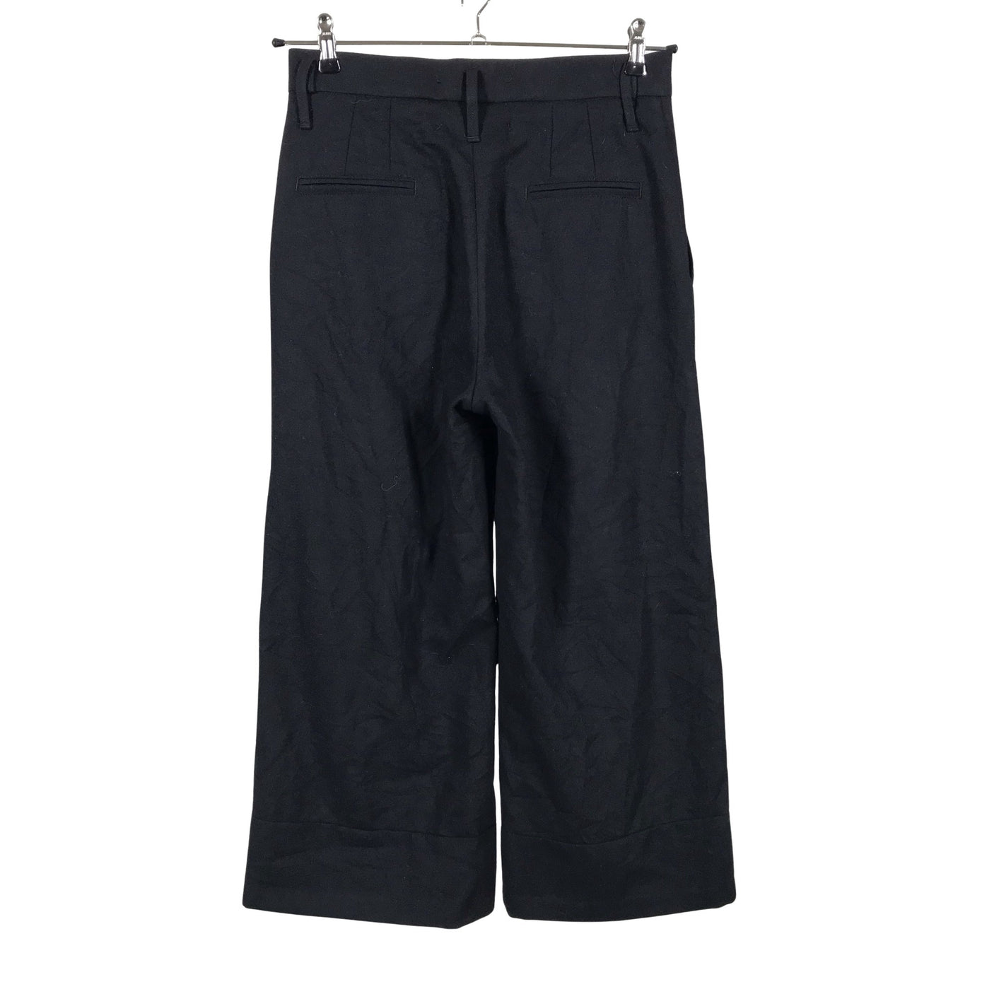 Unisex even if - Straight leg trousers, size 38 - Black (2)