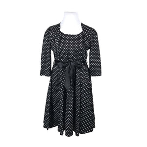 Unisex Hearts & Roses - Dress, size 48 - Black (1)