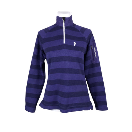 Unisex Peak Performance - Fleece shirt, size 38 - Blue ()