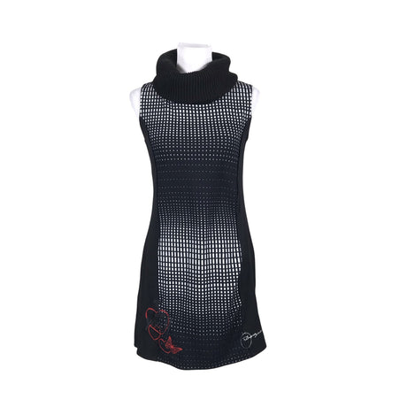 Unisex Desigual - Tricot dress, size 38 - Black ()