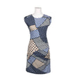 Unisex Kaffe - Tricot dress, size 36 - Blue ()