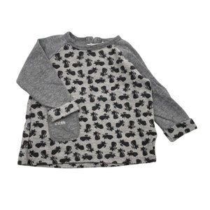 Unisex Name It - Tricot shirt, size 68 - 74 - Gray (1)