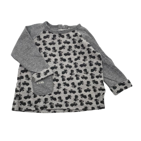 Unisex Name It - Tricot shirt, size 68 - 74 - Gray ()