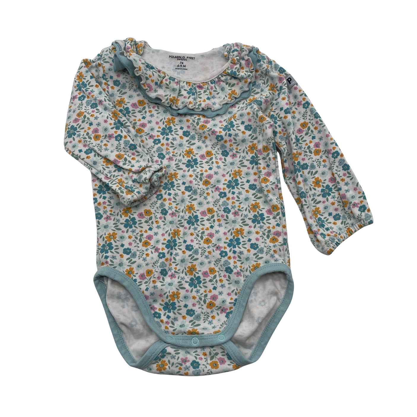 Unisex Polarn O. Pyret - Body, size 68 - 74 - White (1)