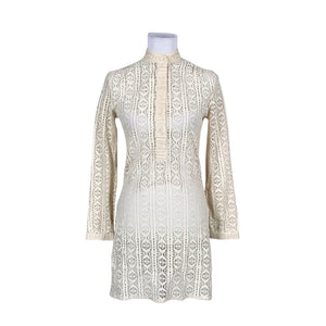 Unisex Butterfly - Tunic, size 34 - Beige (1)